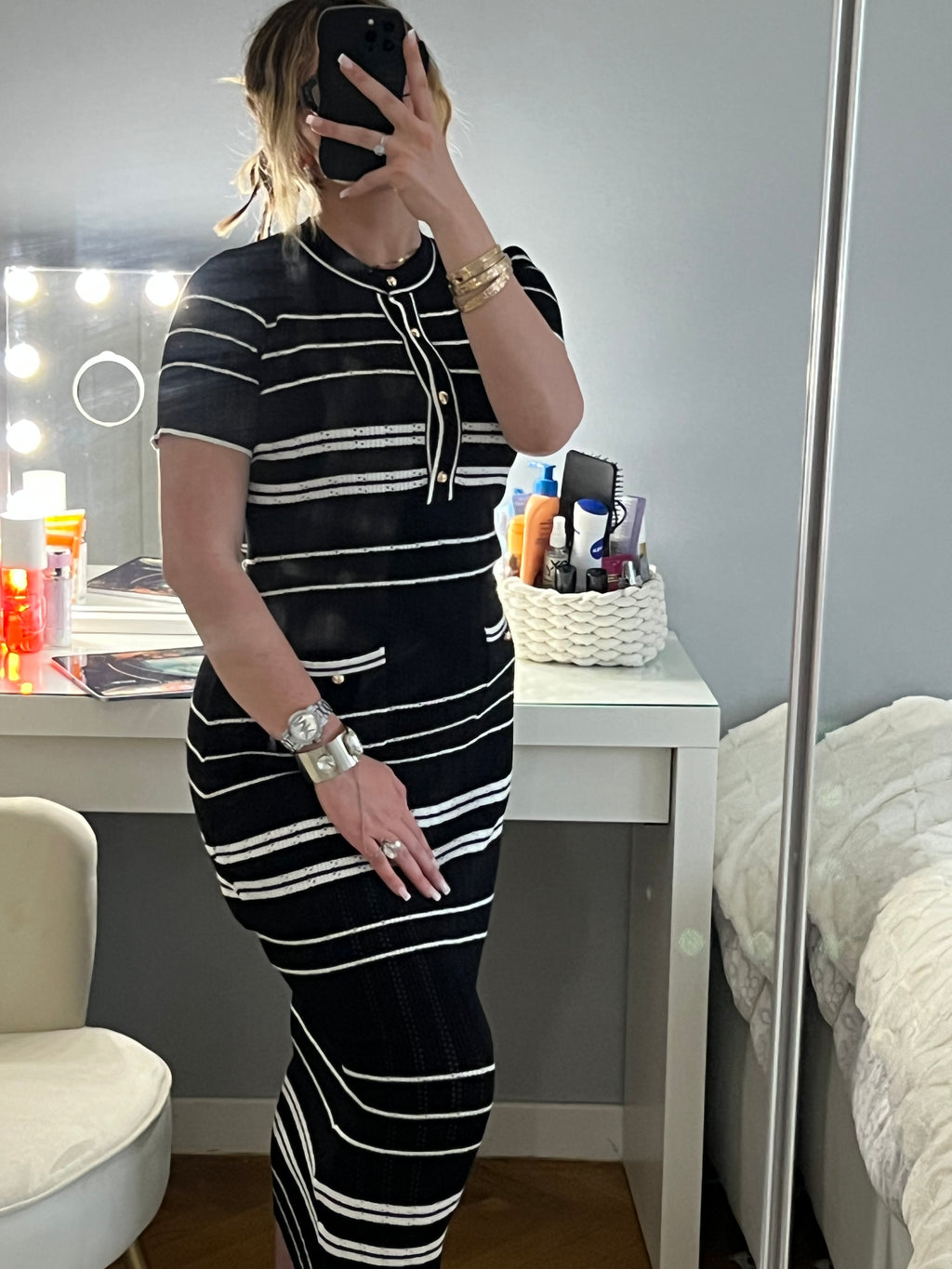 Robe letícia en noir
