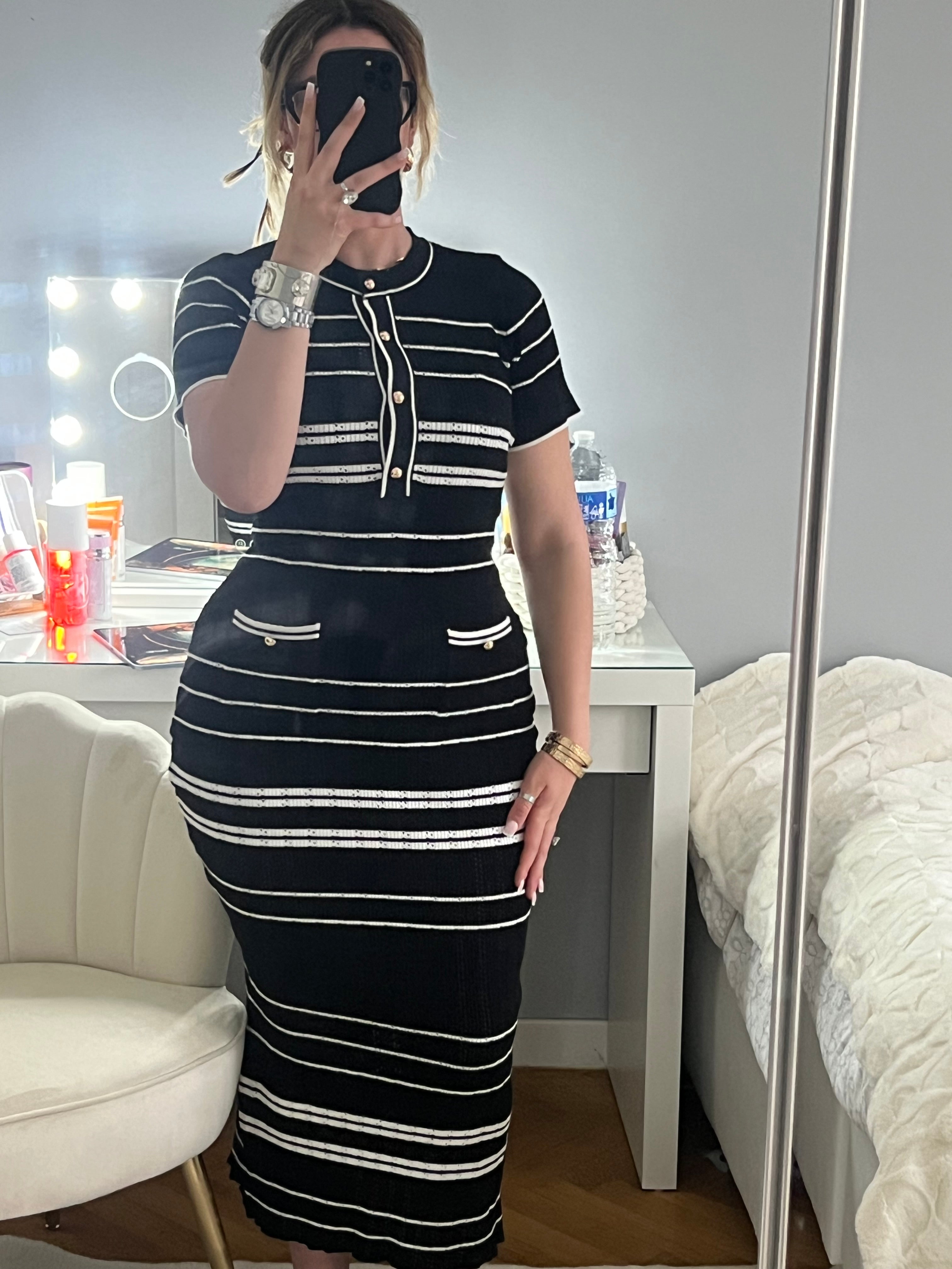 Robe letícia en noir
