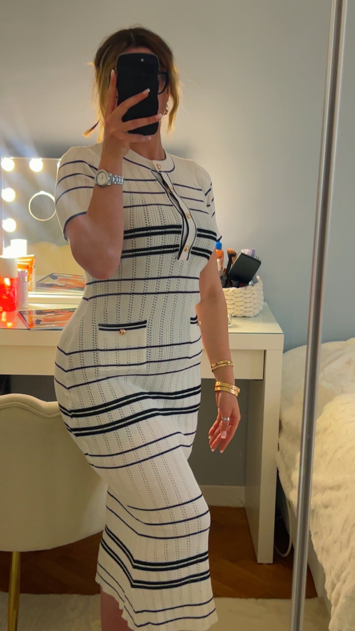Robe Maya – White