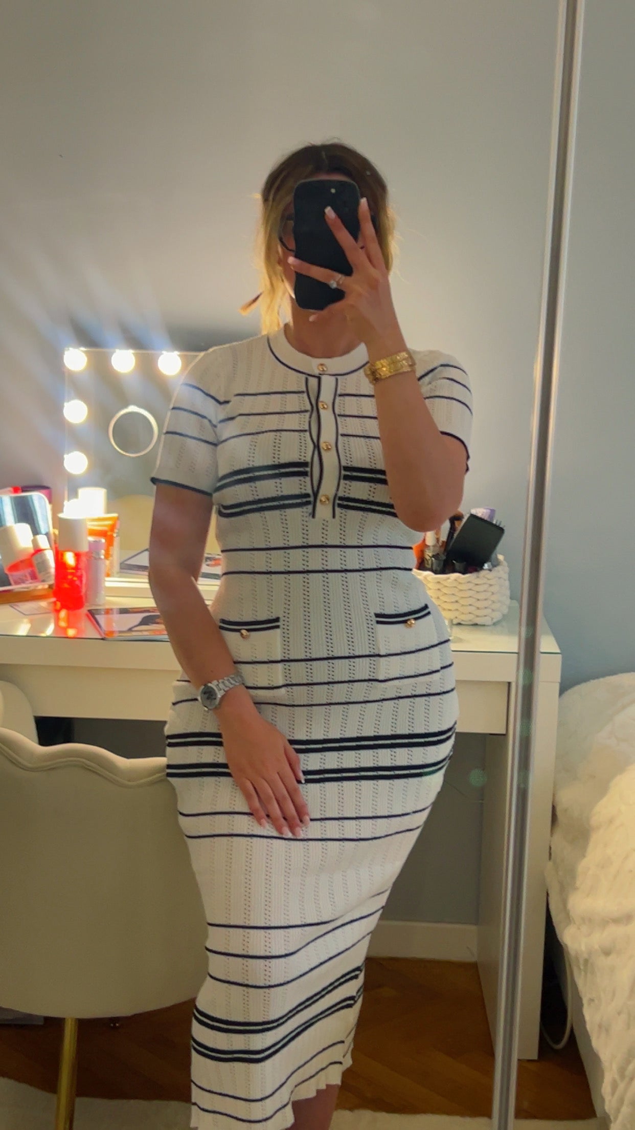 Robe Maya – White